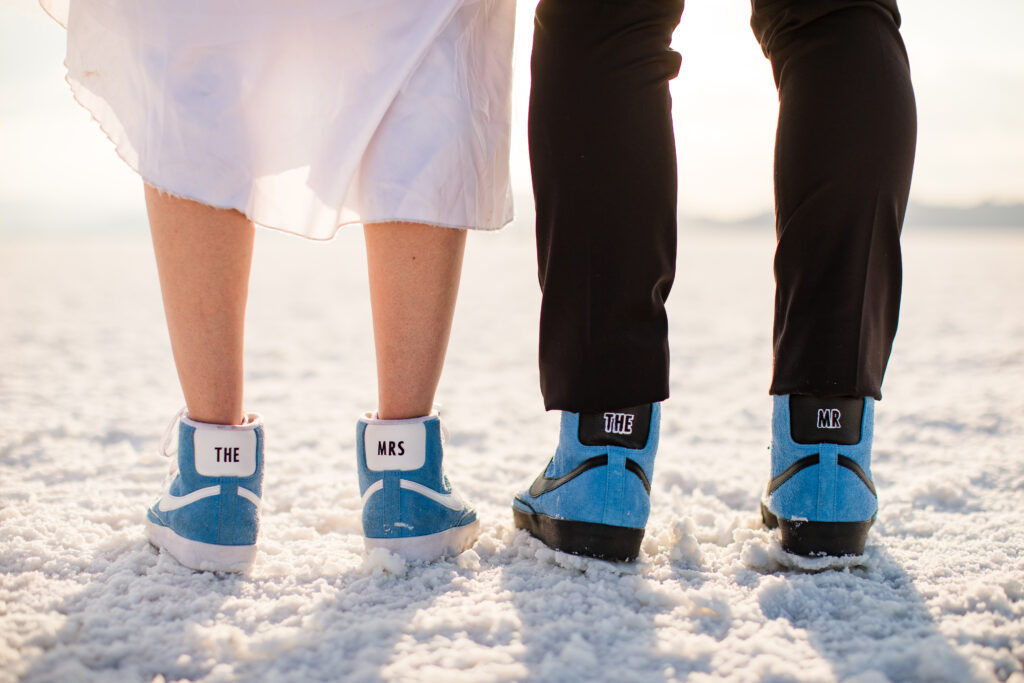 mr and mrs custom shoes